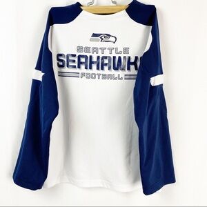 NFL Youth Seattle Seahawks 
Long Sleeve Tee Navy